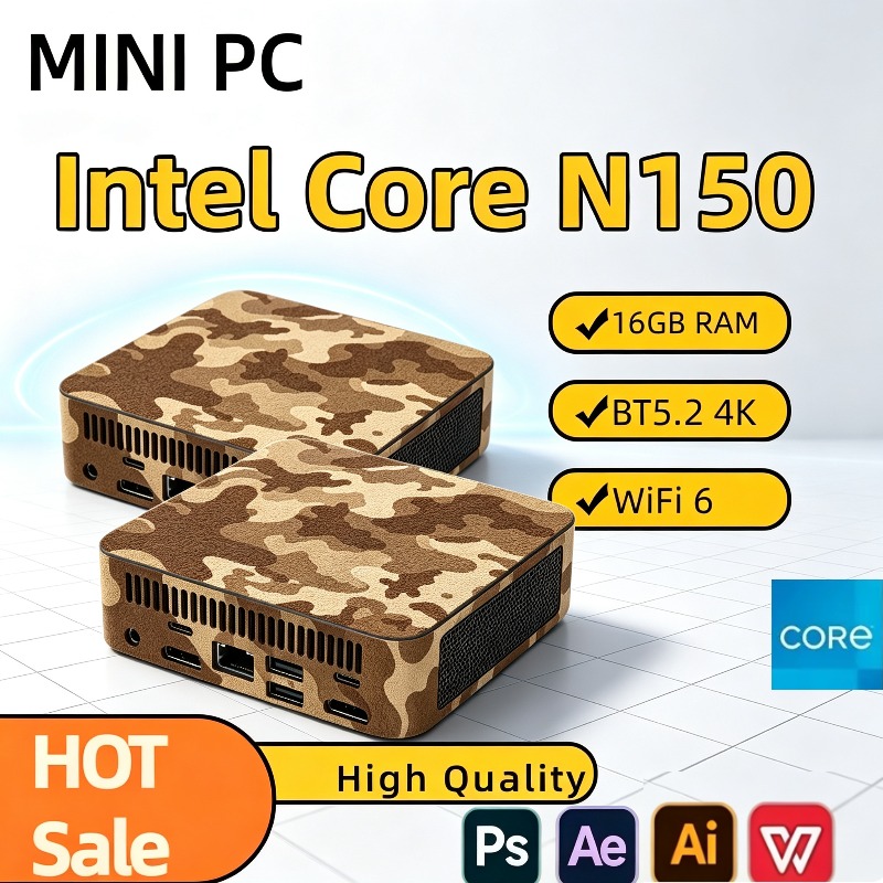 Pc Gaming Intel - Compact Mini Pc Intel N150 Mini