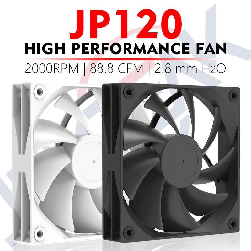 JUMPEAK JP120 120mm Fan 2000RP - Pc Gaming Liquid 评论和价格