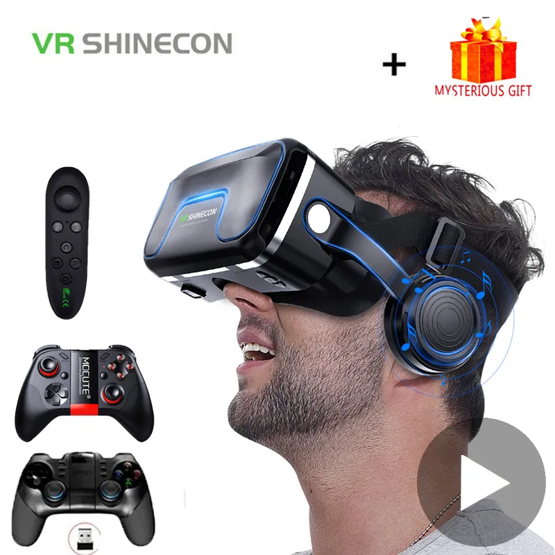 VR Shinecon 10.0 Helmet 3D Gla - Vr Headset Pc 评论和价格
