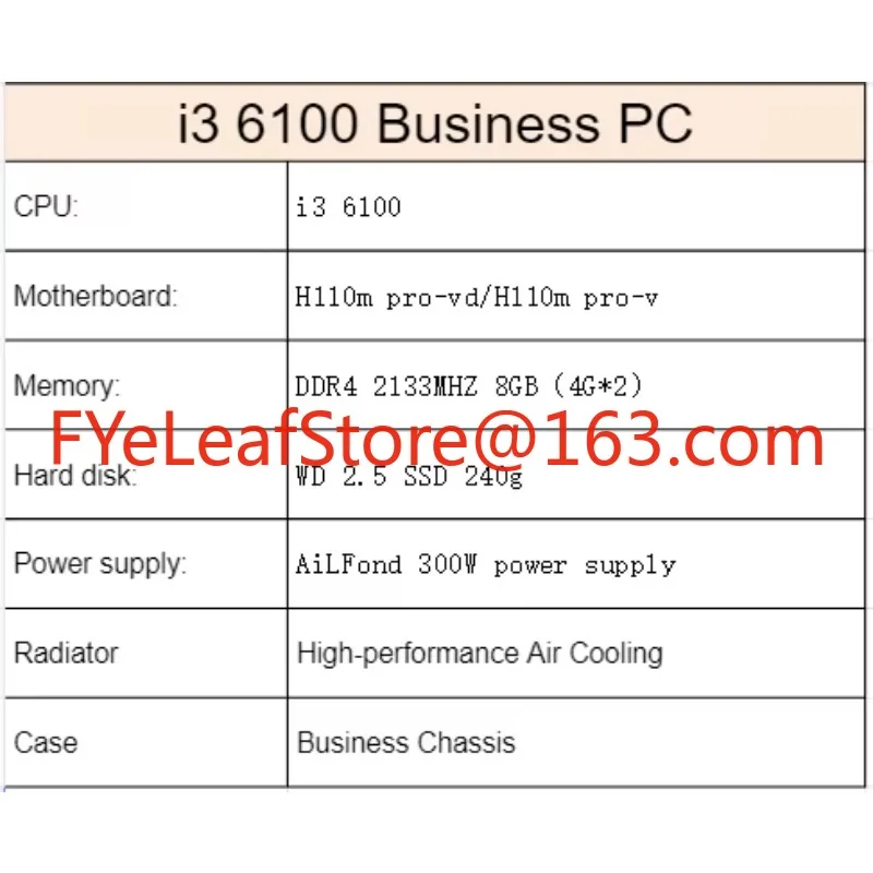 i3 6100  full gaming pc custom - Pc Gaming Fullset 评论和价格