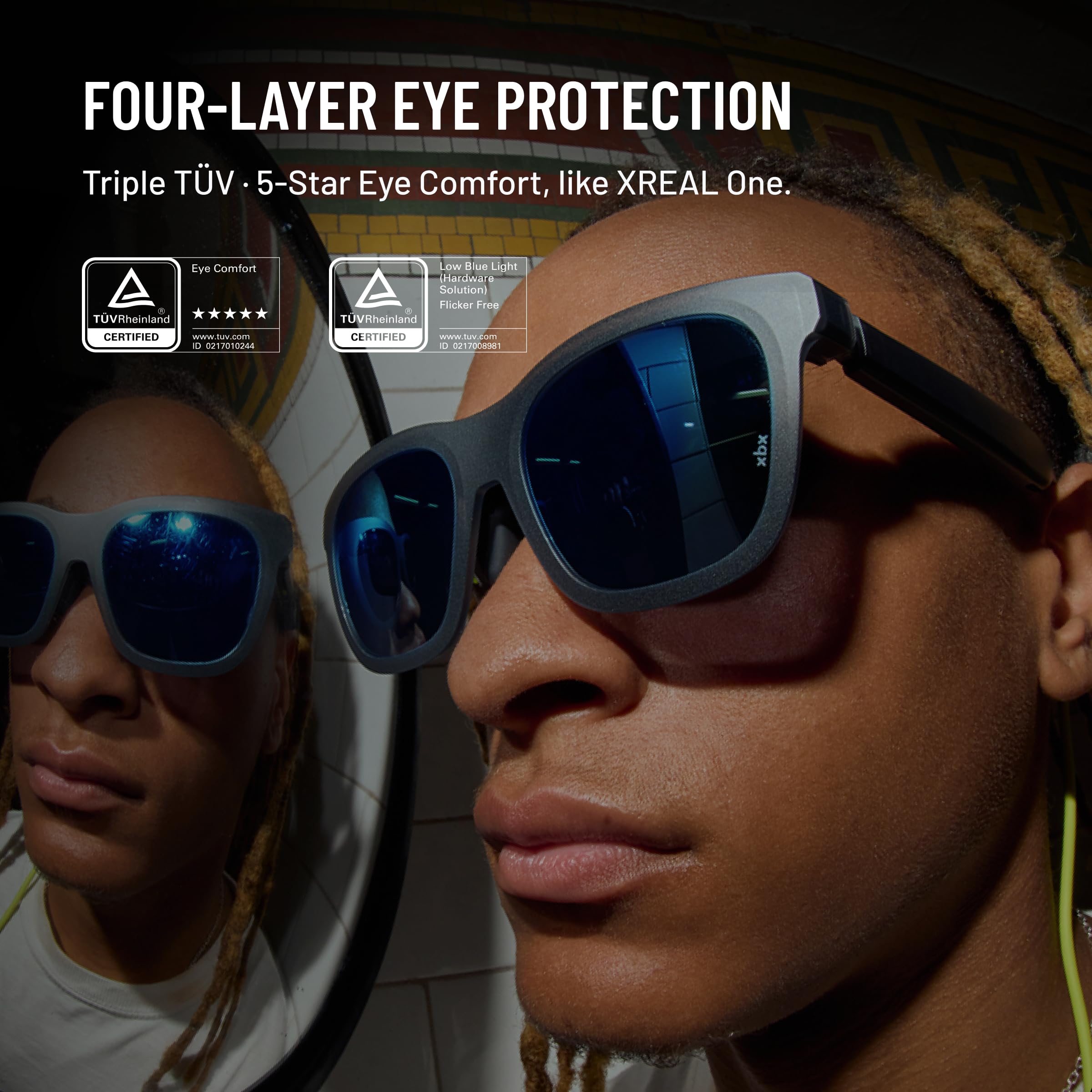 XREAL XBX A01+ AR Glasses, 147 - Vr Headset Pc 评论和价格
