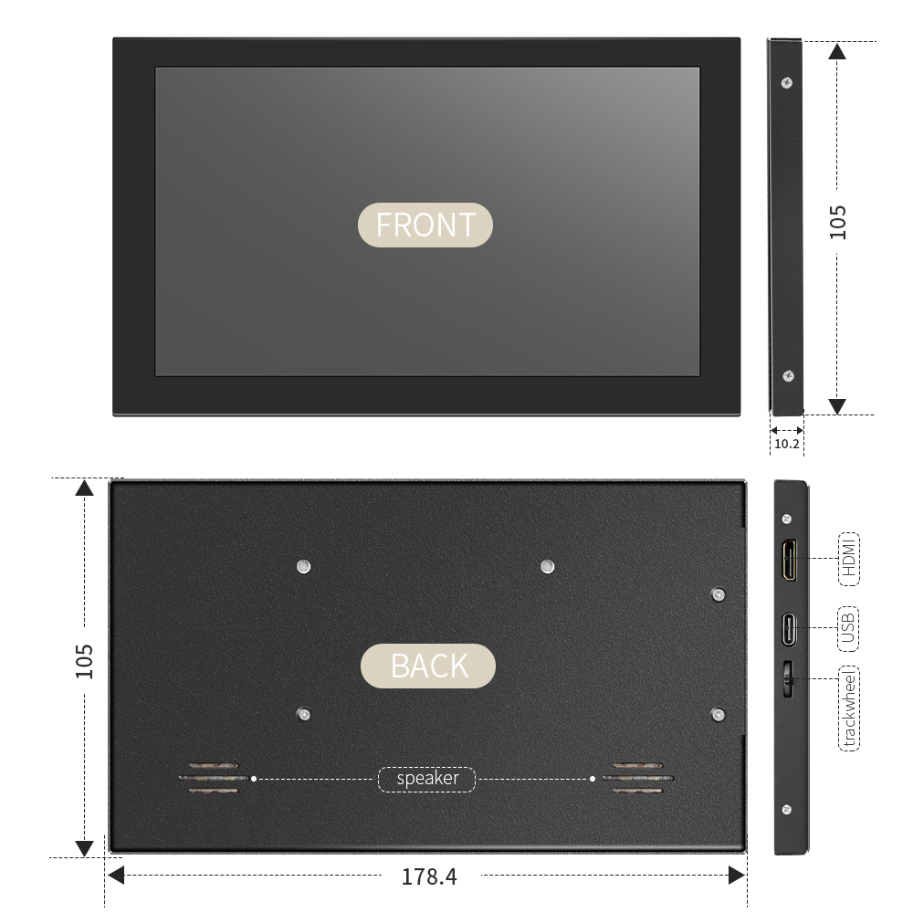 7-Inch LCD Touch Screen Panel  - Pc Gaming Fullset 评论和价格